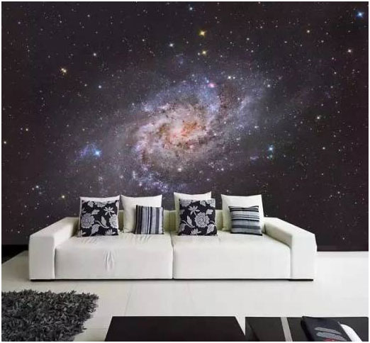一款美到爆的装修设计，让你家里装满星星月亮，甚至是银河系