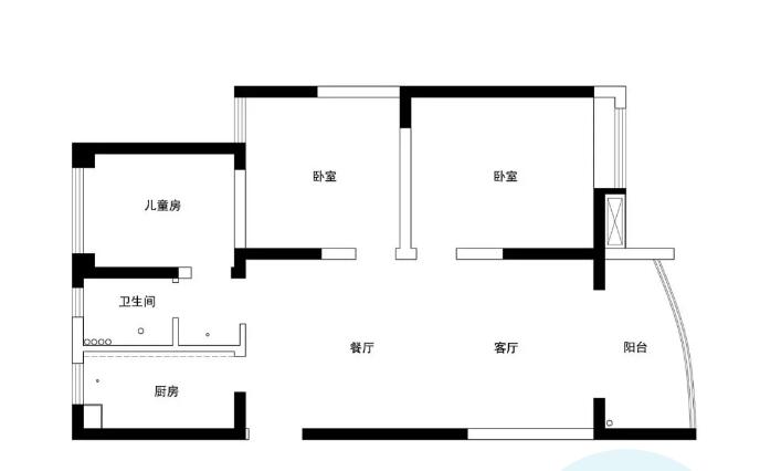 88平米保留三卧室，还要逼设计师实现衣帽间