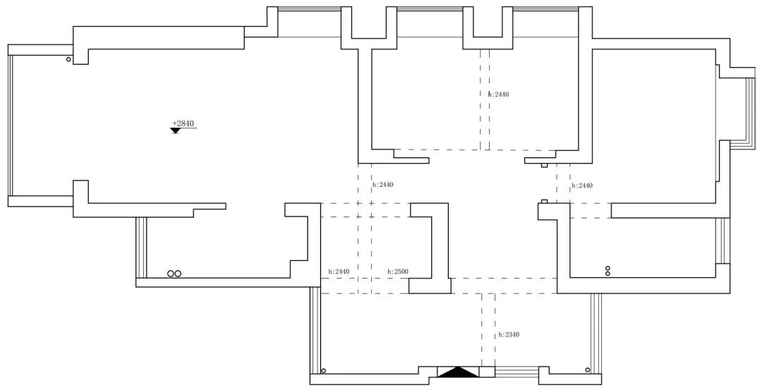 【作品】半岛城邦 | 137㎡现代轻奢风四居,光影律动的魅力空间!